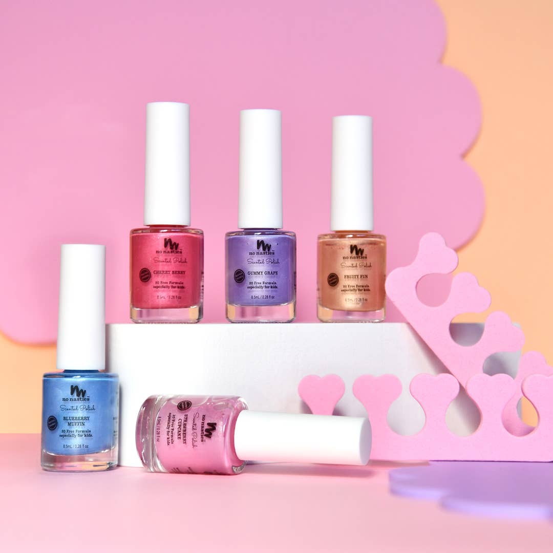 Vernis à ongles à base d'eau | Cerise | Rose vif