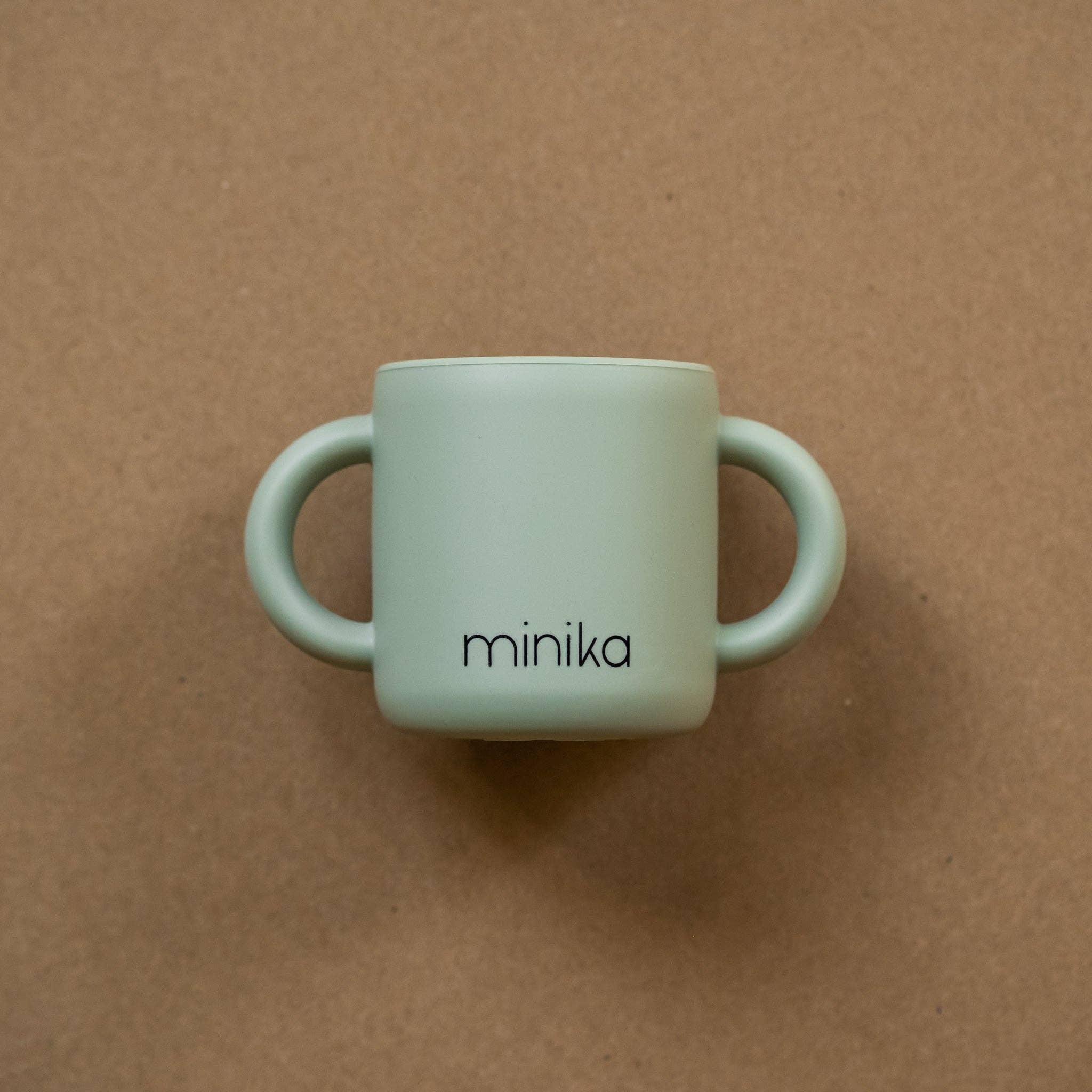 Tasse d'apprentissage avec poignées | Sauge