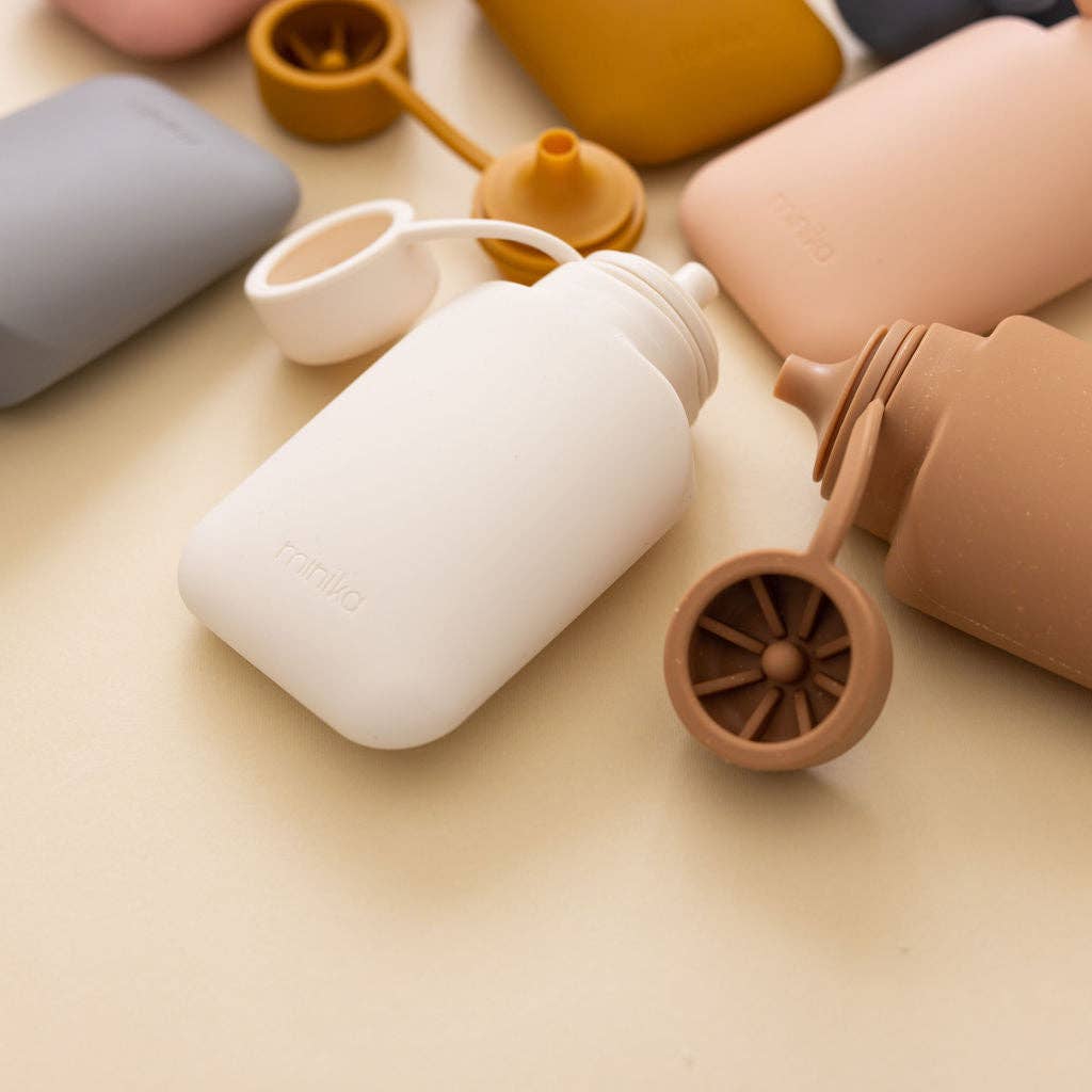 Bouteille à compote & smoothie | Vert feuille