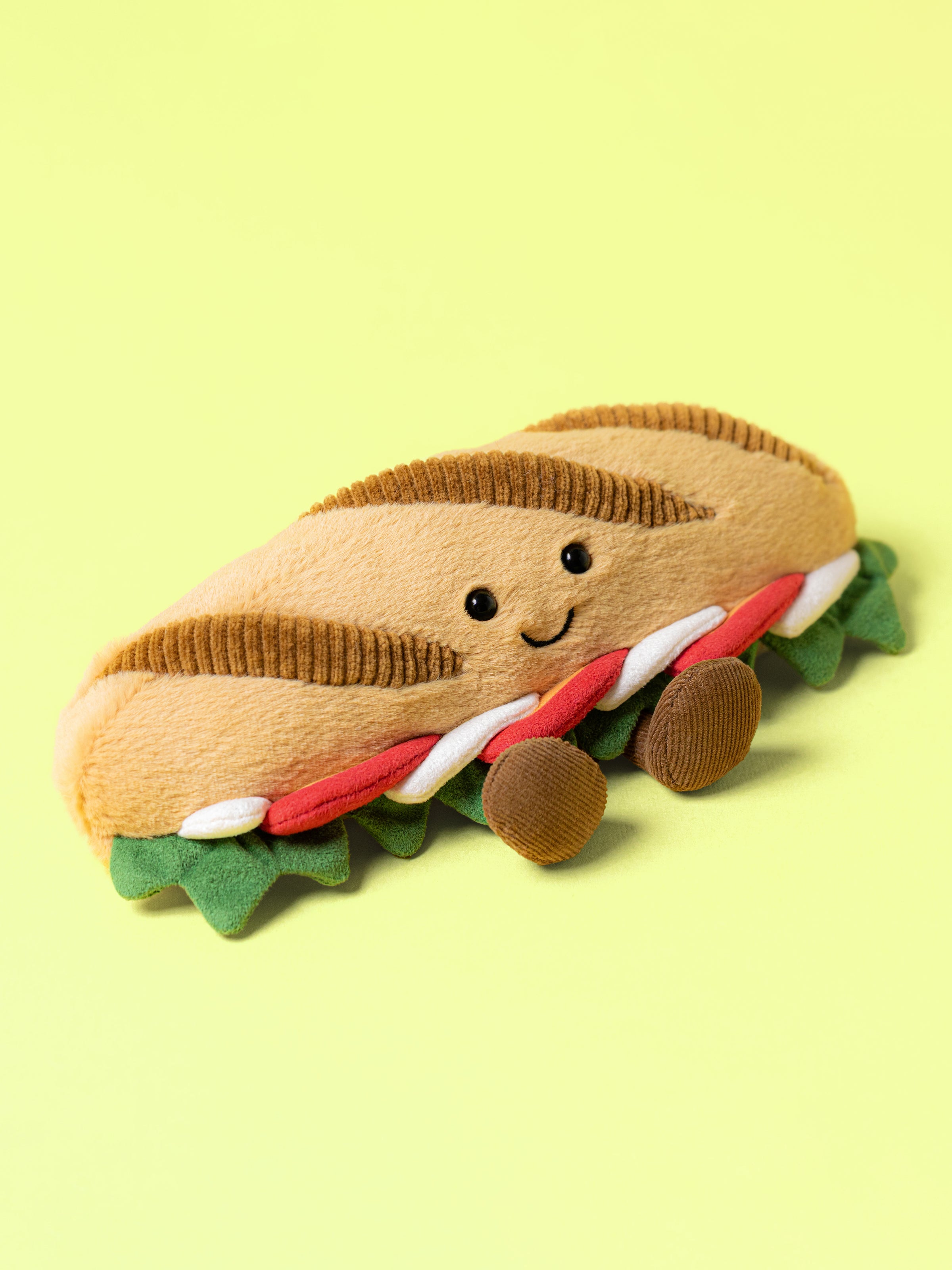 Peluche Jellycat | Baguette Caprese amusante