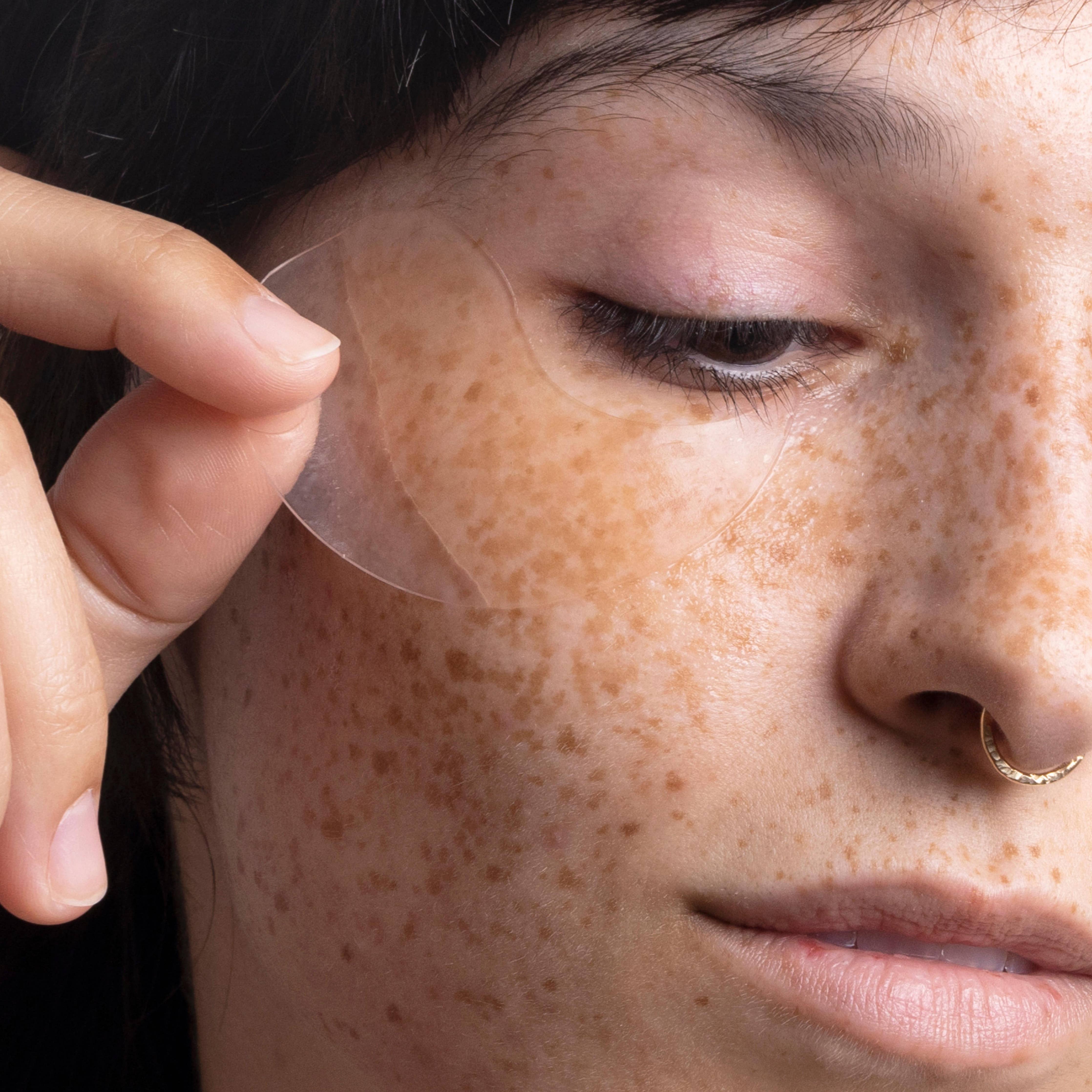 Patchs biodégradables pour les yeux aux algues et à l'avocat | Brighter Days