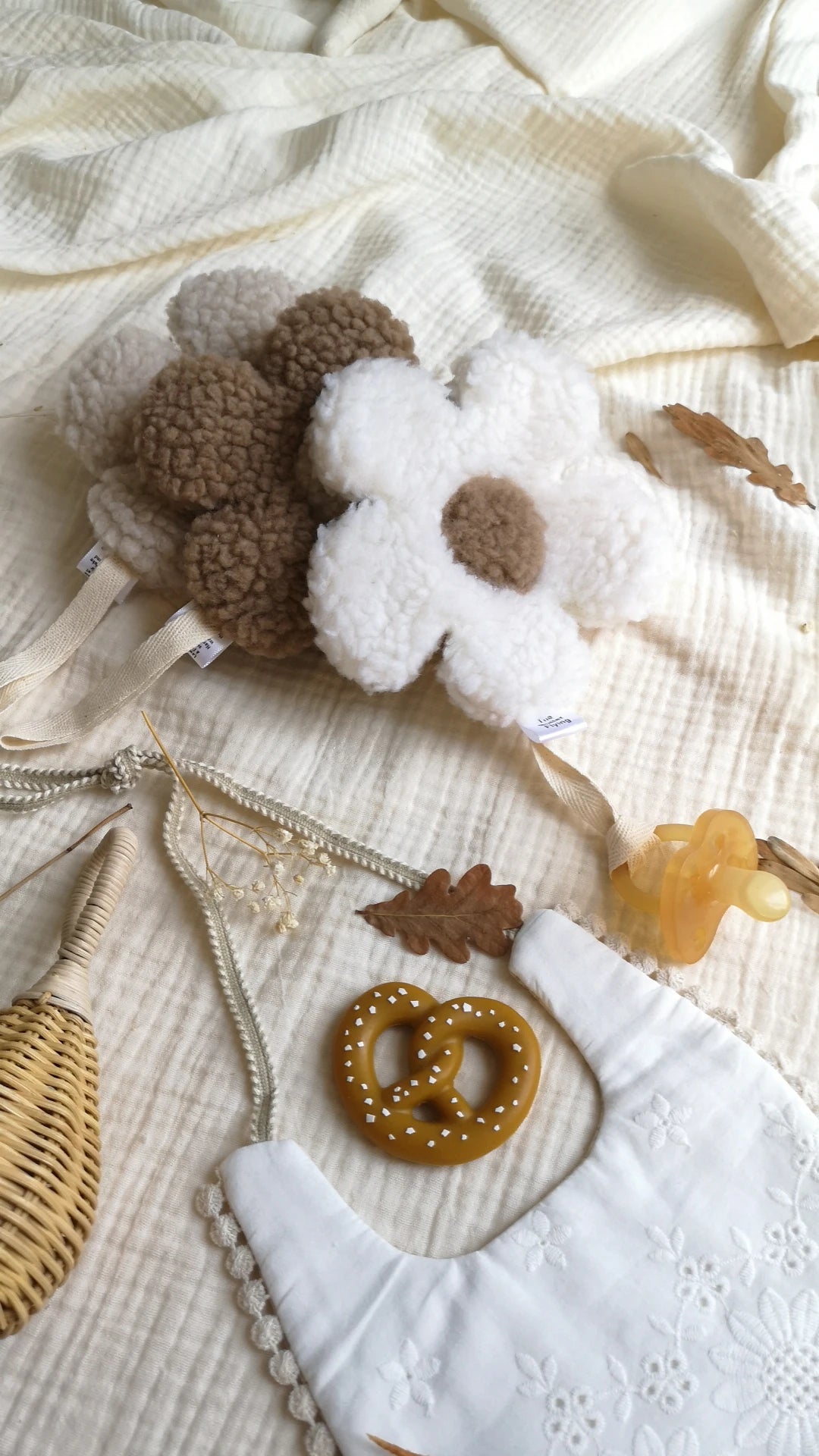 Attache suce sherpa | Marguerite | Crème