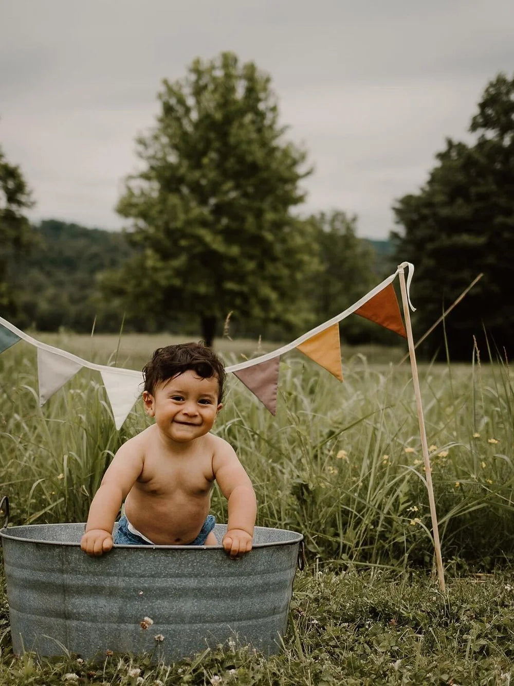 Guirlande de fanions | Arc-en-ciel