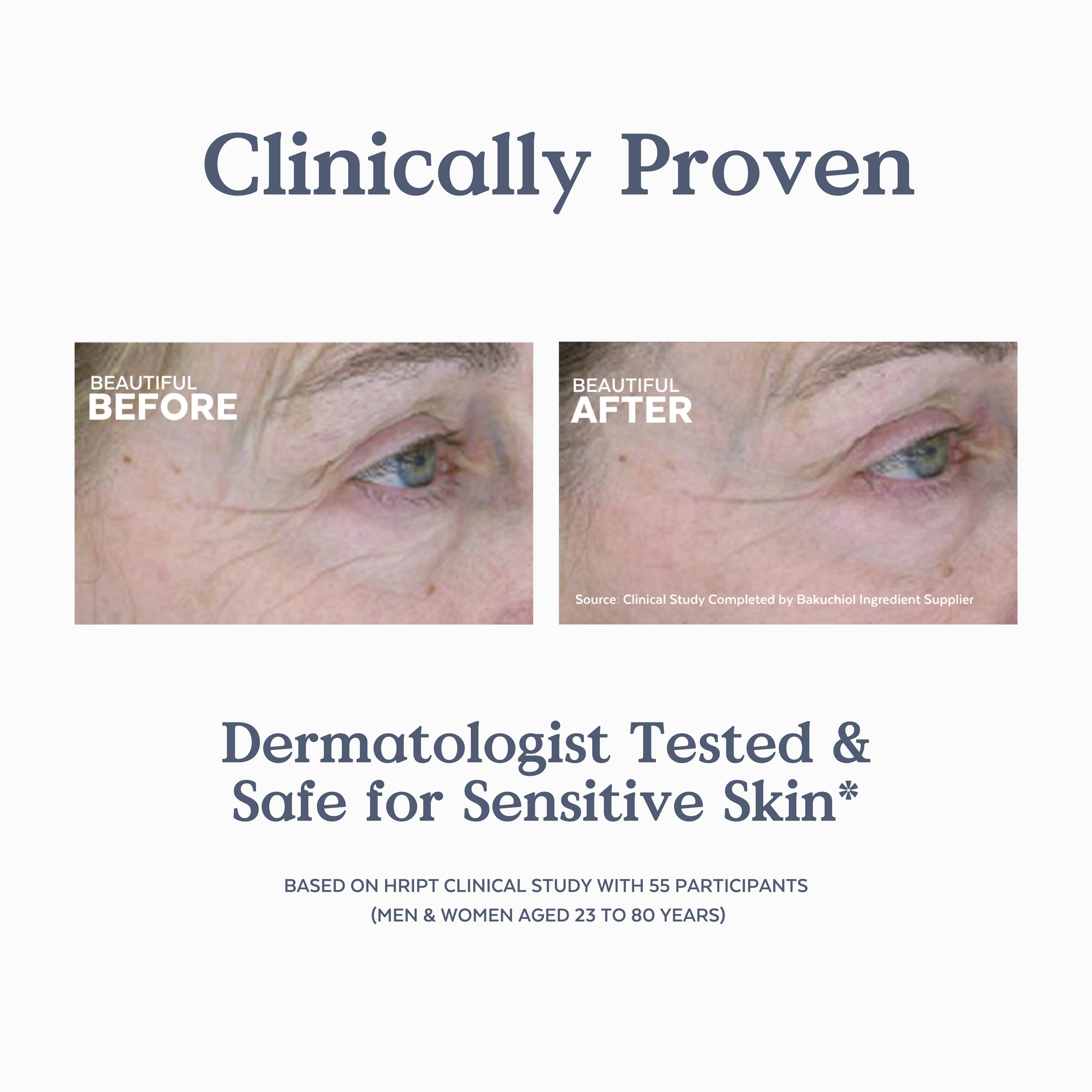 Sérum biorétinol au calendula + 2% Bakuchiol | Skin Hero