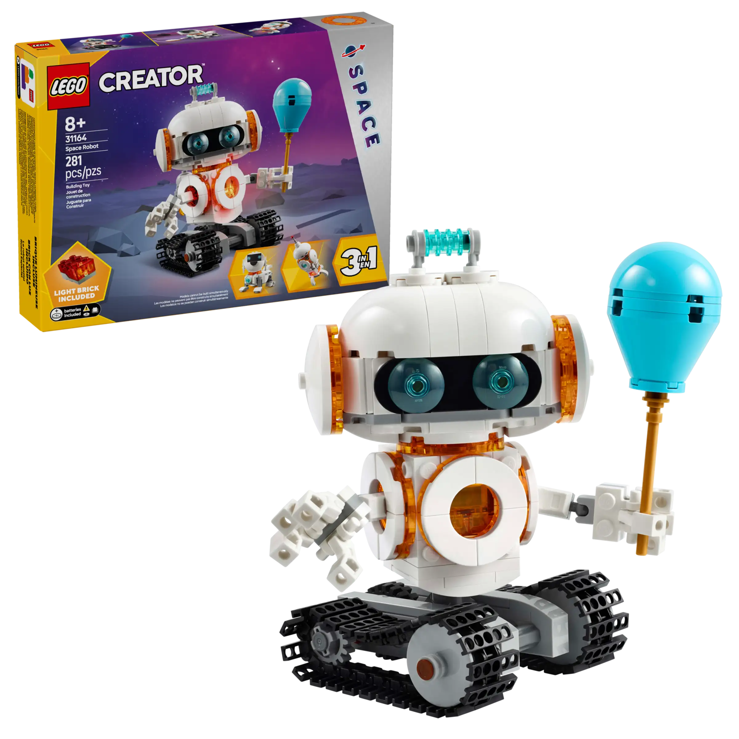 LEGO® Creator 3 en 1 | Le robot spatial