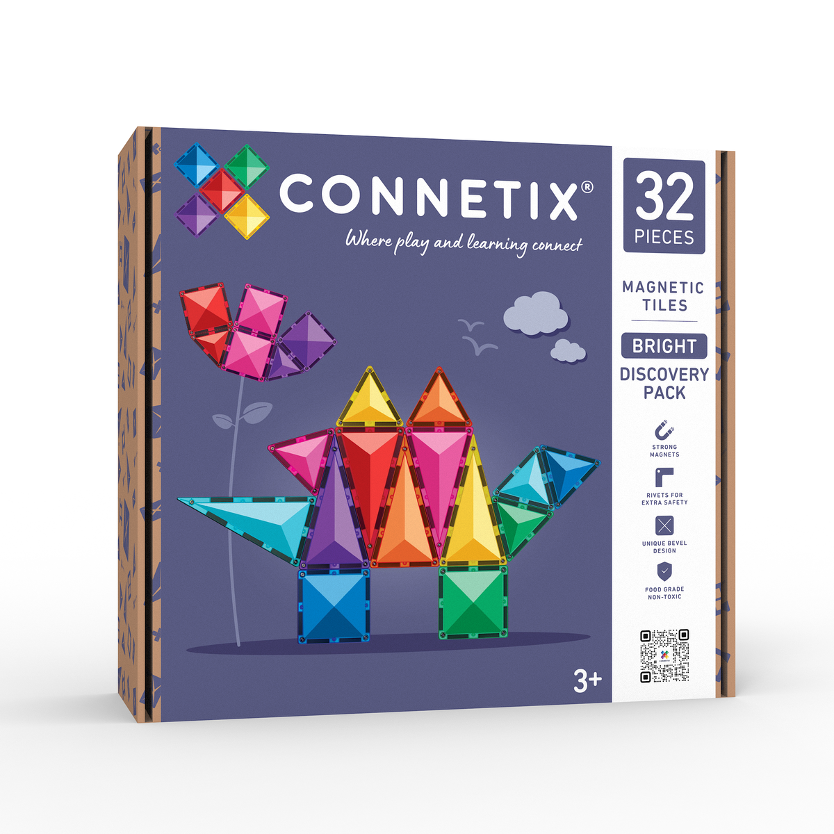 Tuiles magnétiques | Ensemble découverte Bright 32 pcs