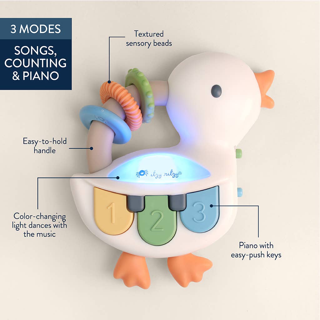 Jouet piano interactif lumineux