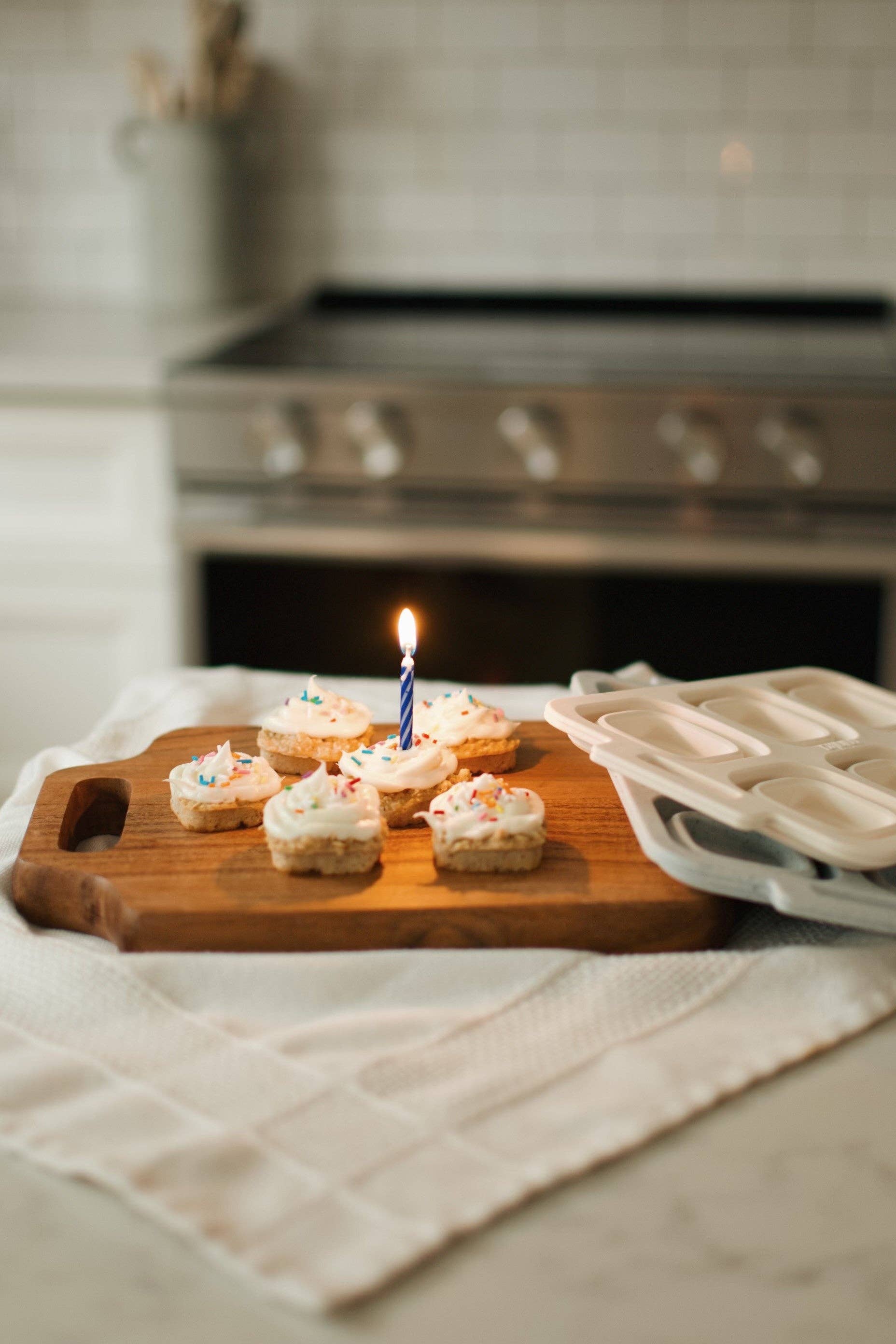 Foldable cupcake mould | Leaf