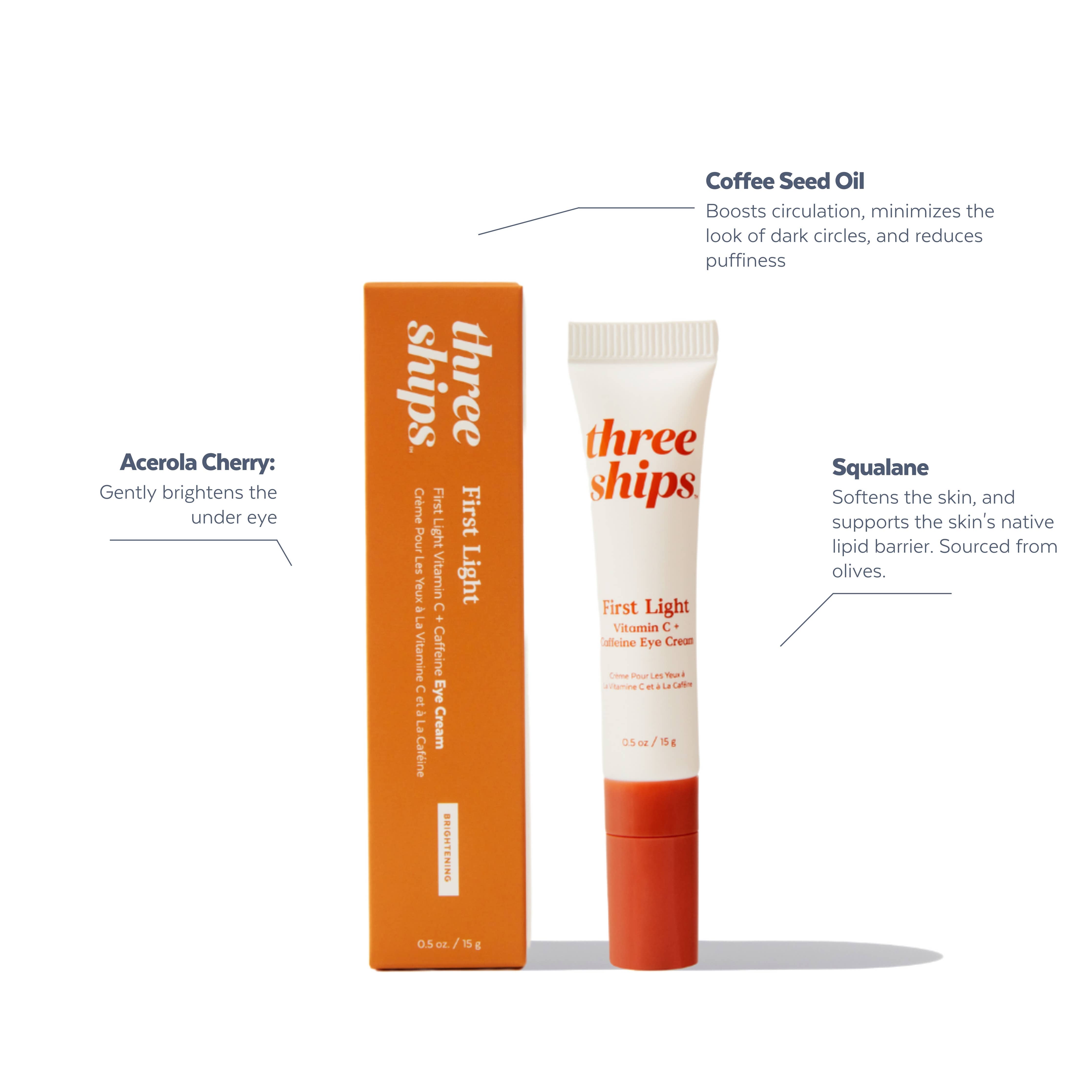 Vitamin C + Caffeine Eye Cream | First Light