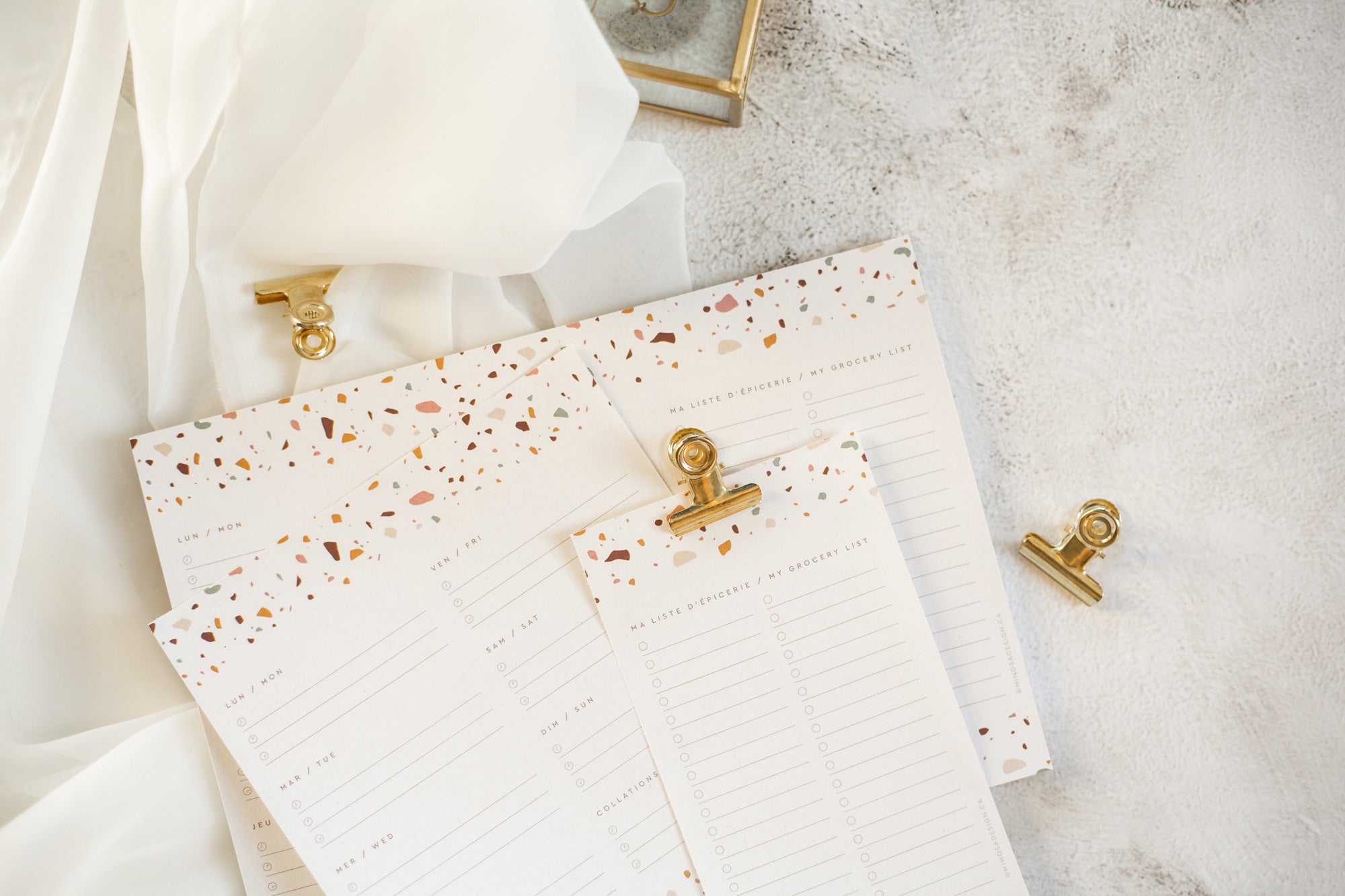 Planificateur de repas | Terrazzo