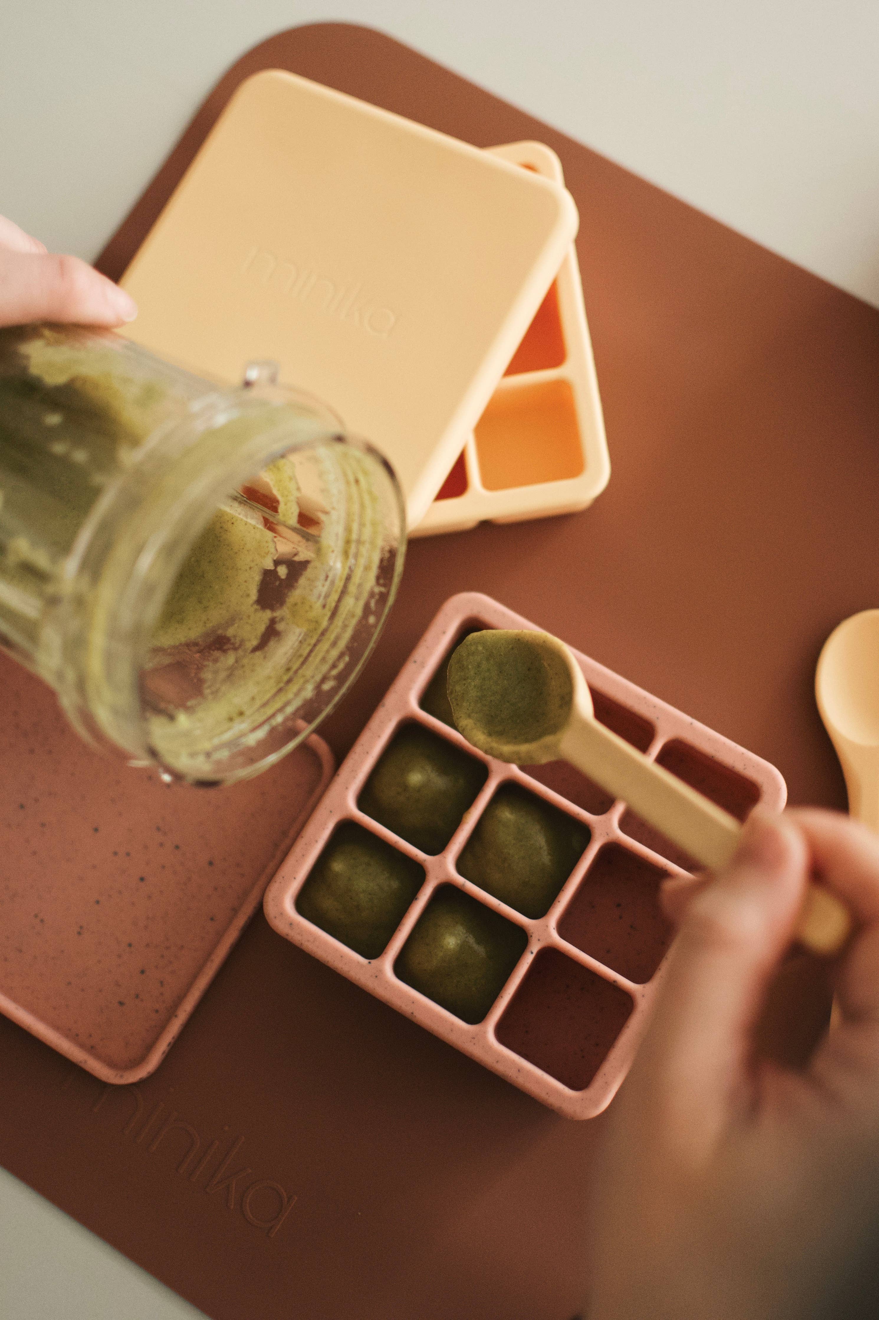 Plateau de congélation pour aliments pour bébés | Sauge