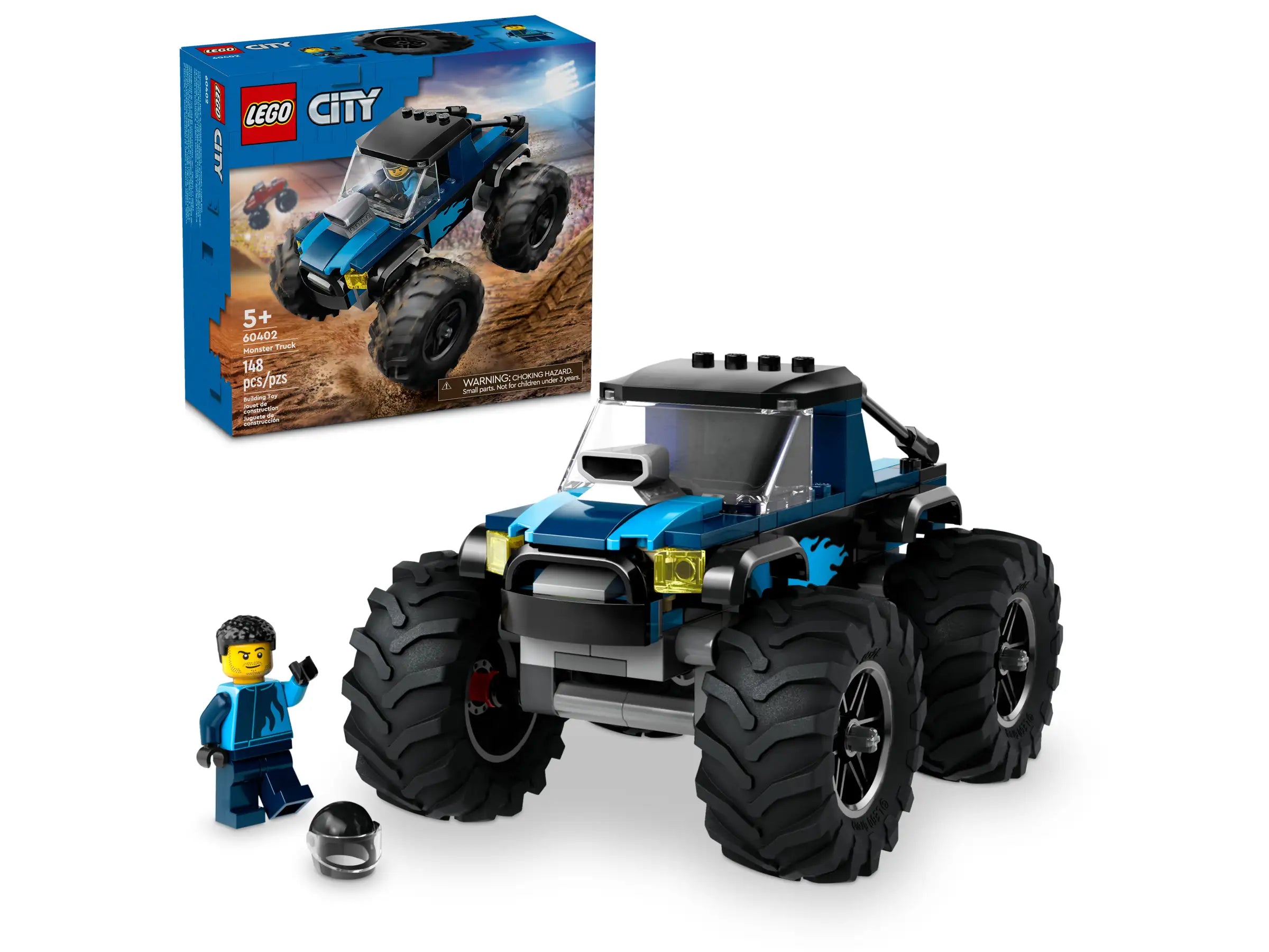 LEGO® city | Camion monstre bleu