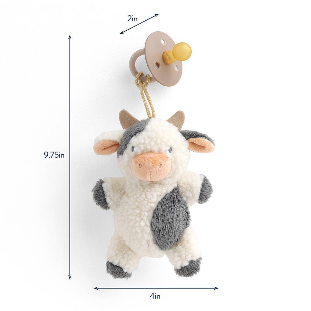 Suce Bitzy Pal en caoutchouc naturel & attache-suce | vache