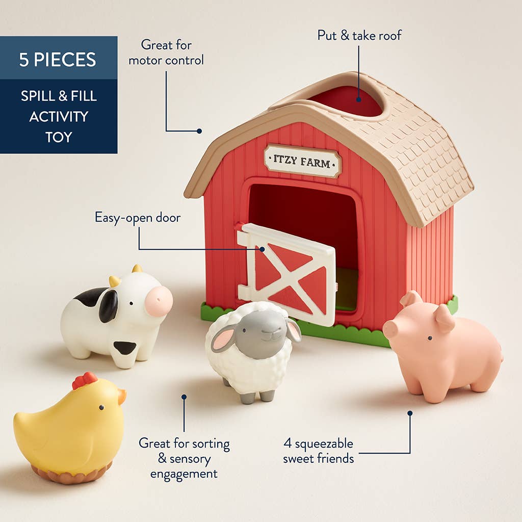 Petite ferme d'activités | Itzy Play Barn™