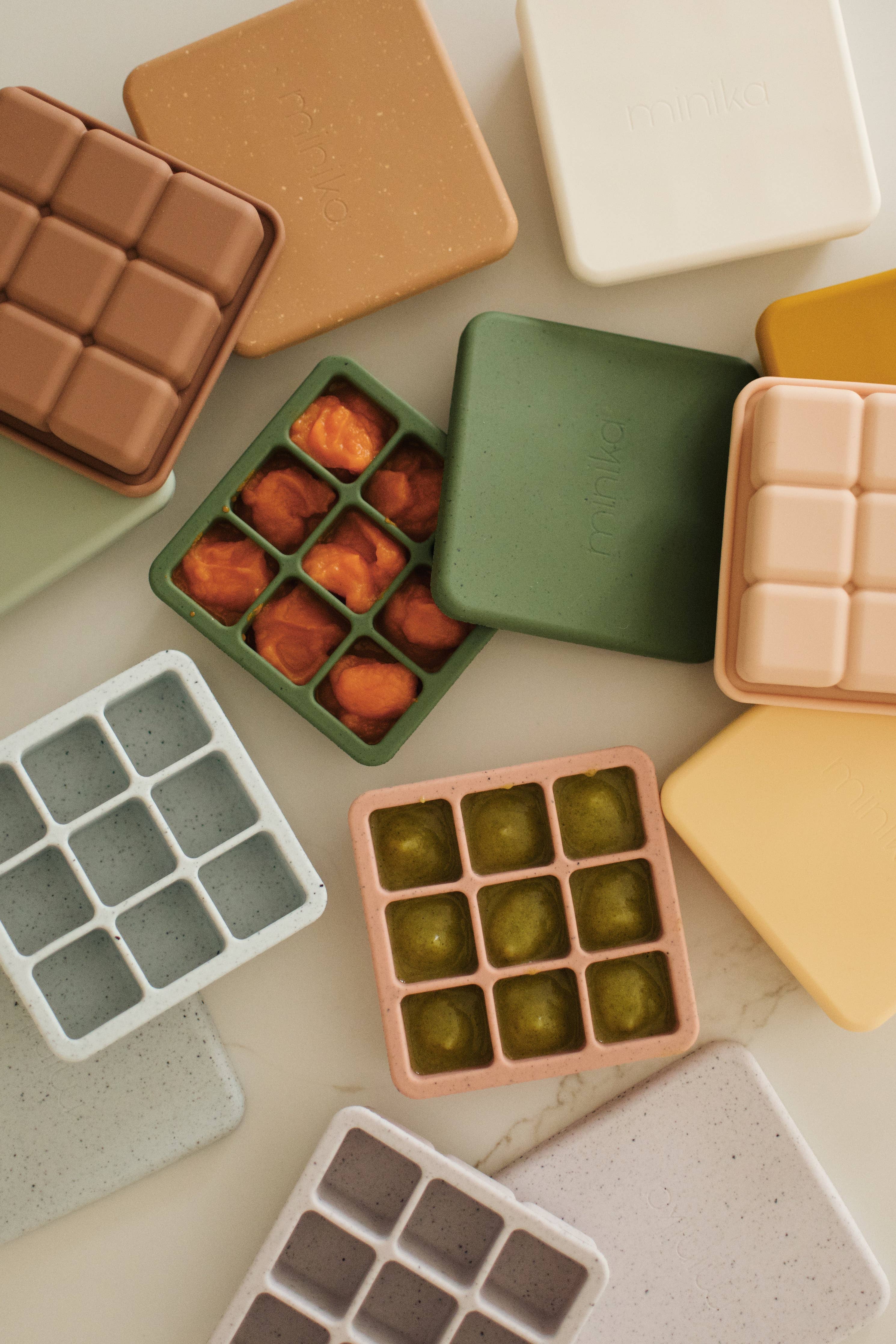 Plateau de congélation pour aliments pour bébés | Sauge