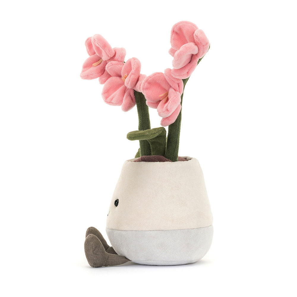 Peluche | Orchidée rose amusante