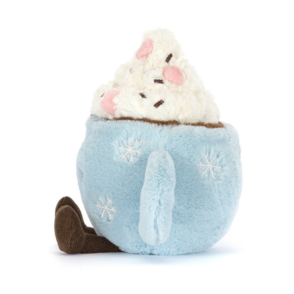 Peluche Jellycat | Chocolat chaud amusant avec guimauves