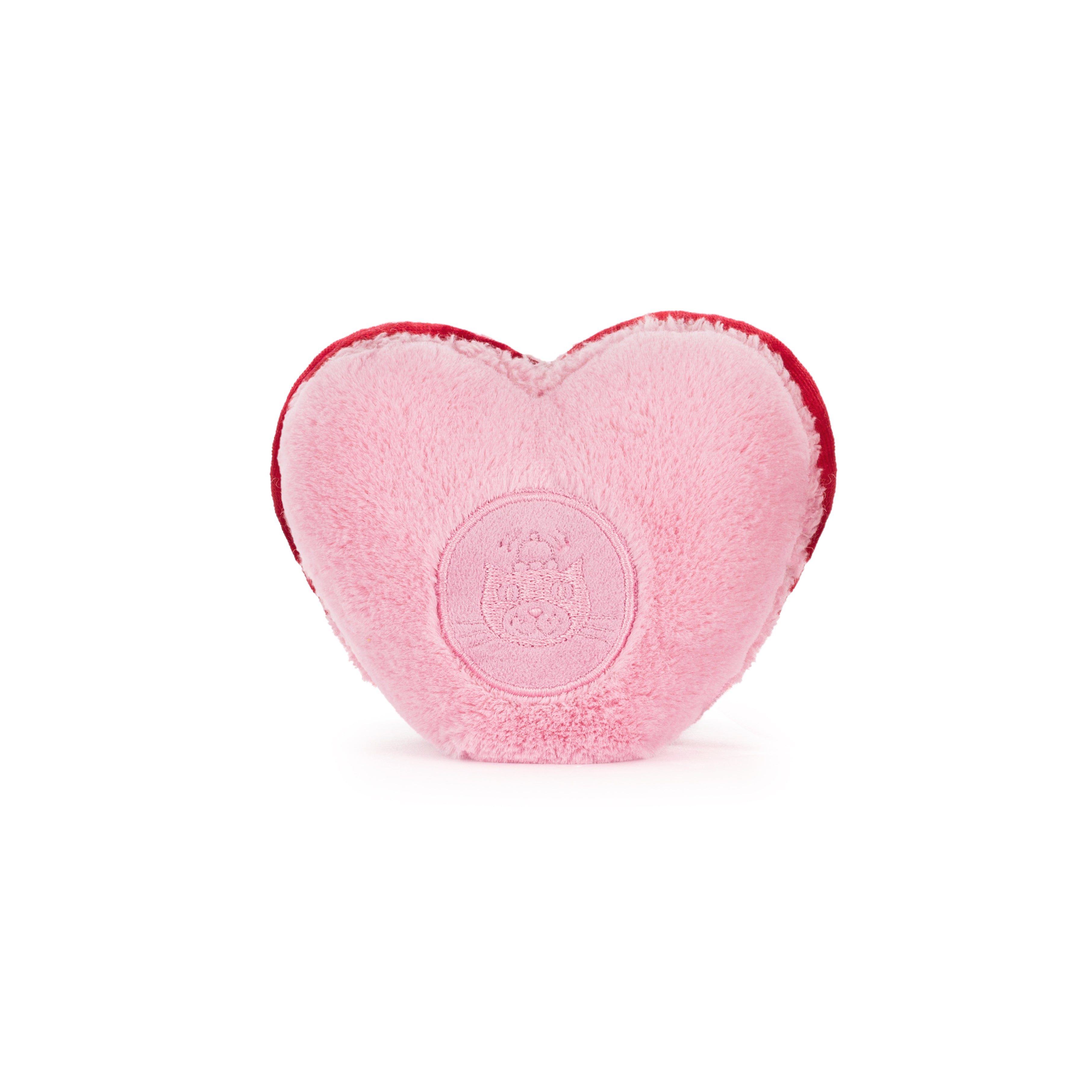 Peluche Jellycat | Colette le macaron en coeur amusant rose