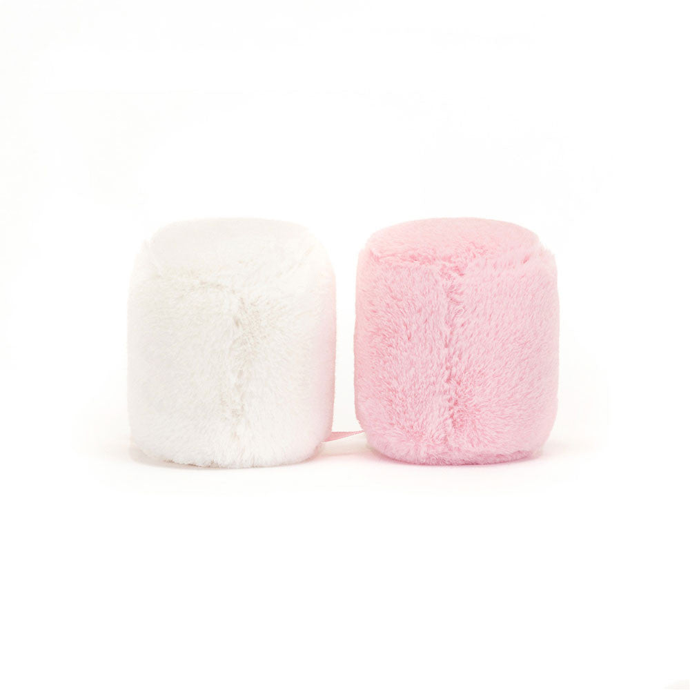 Peluche Jellycat | Guimauves Roses et Blanches amusantes