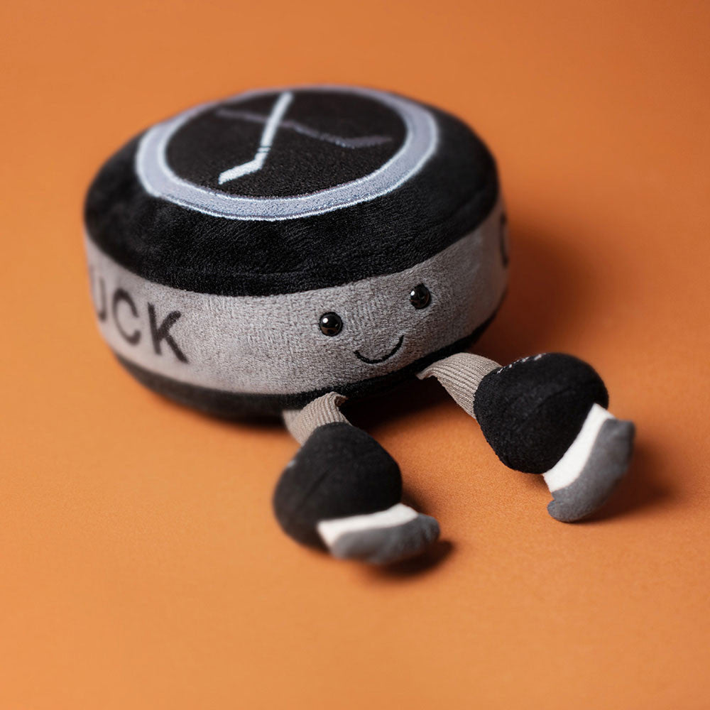 Peluche | La rondelle d'hockey amusante