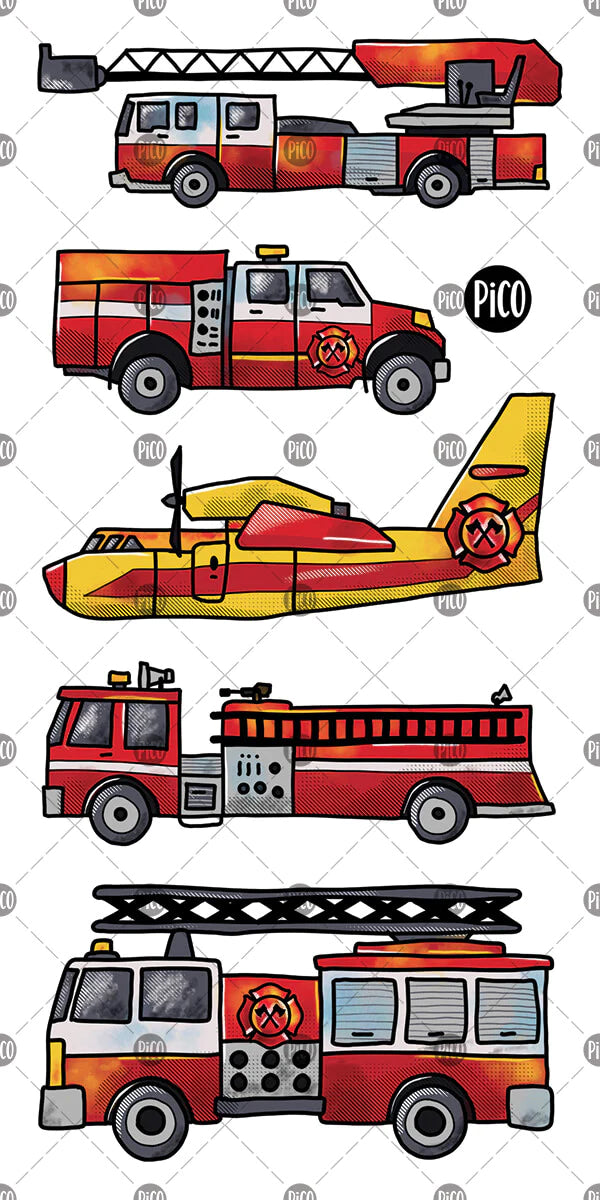 Tatouages temporaires | En sécurité avec les pompiers