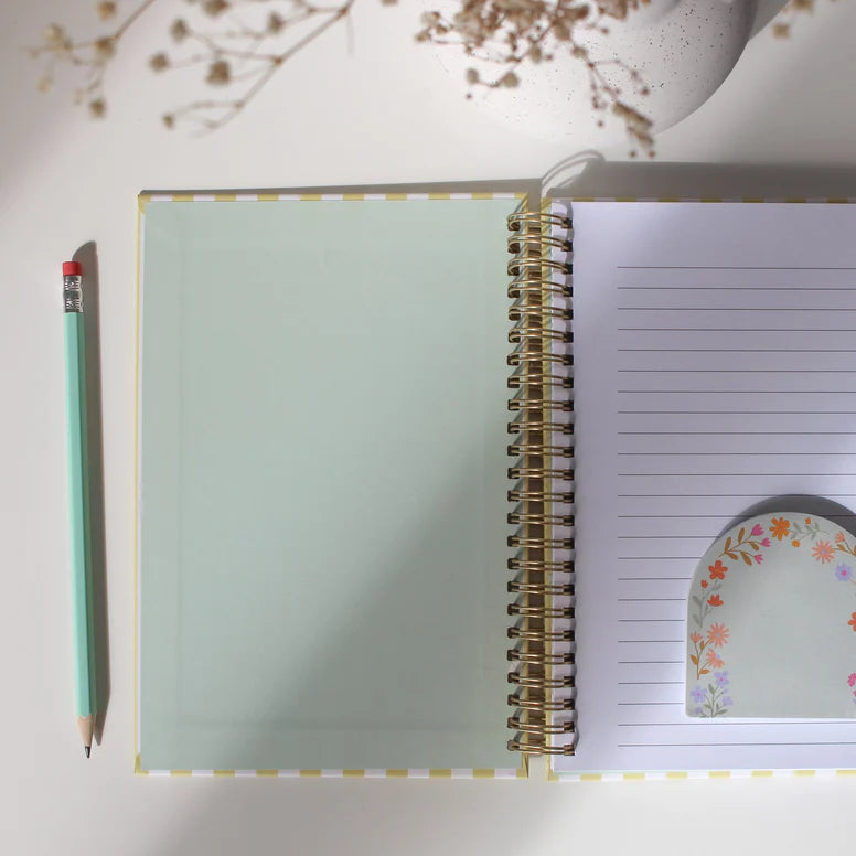 Cahier de notes | Ligné jaune