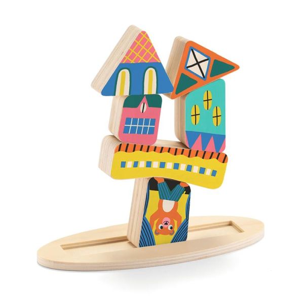 Jeu en bois d'équilibre | Ze Stakaboom