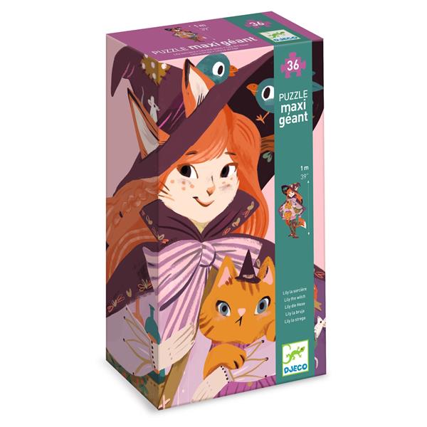 Puzzle géant | Lily la sorcière | 36 pcs