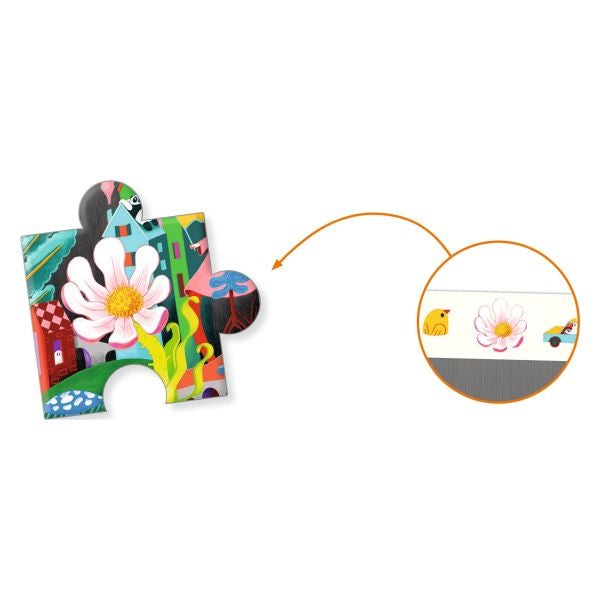 Puzzle observation | Crazy town | 200 pièces