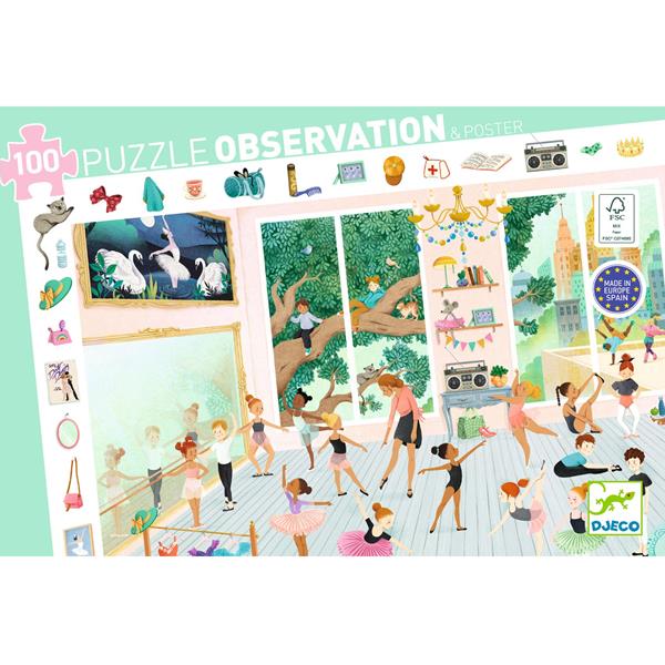 Puzzle observation | L'école de danse | 100 pcs