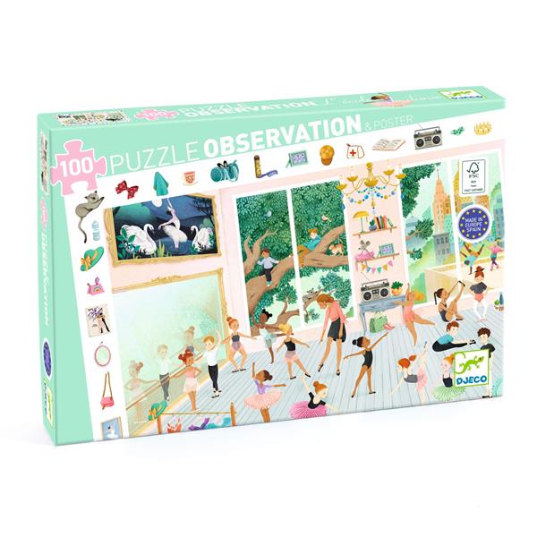 Puzzle observation | L'école de danse | 100 pcs