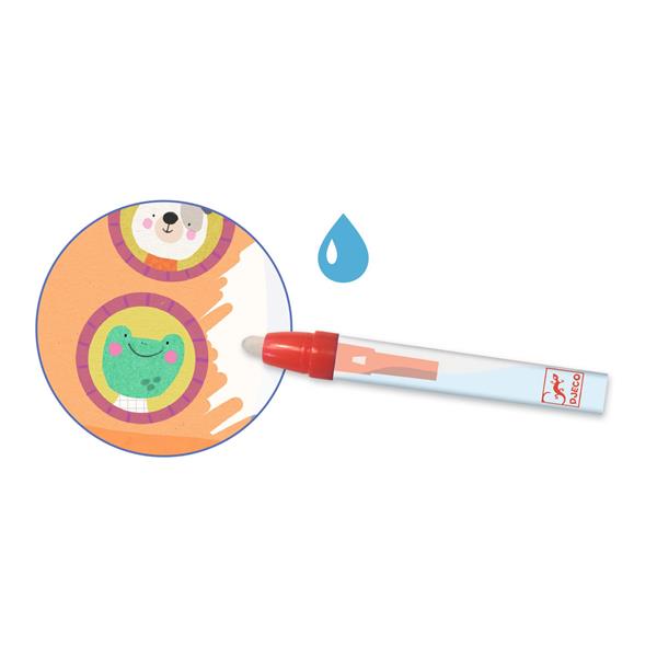 Coloriage à l'eau | En route