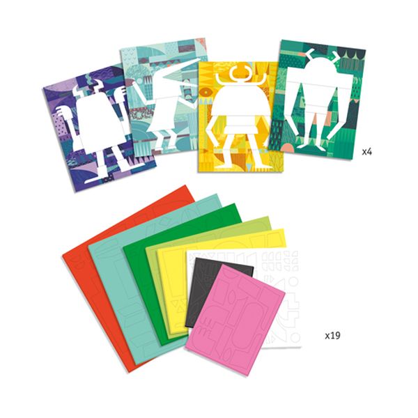 Relief Collage | Monster gallery