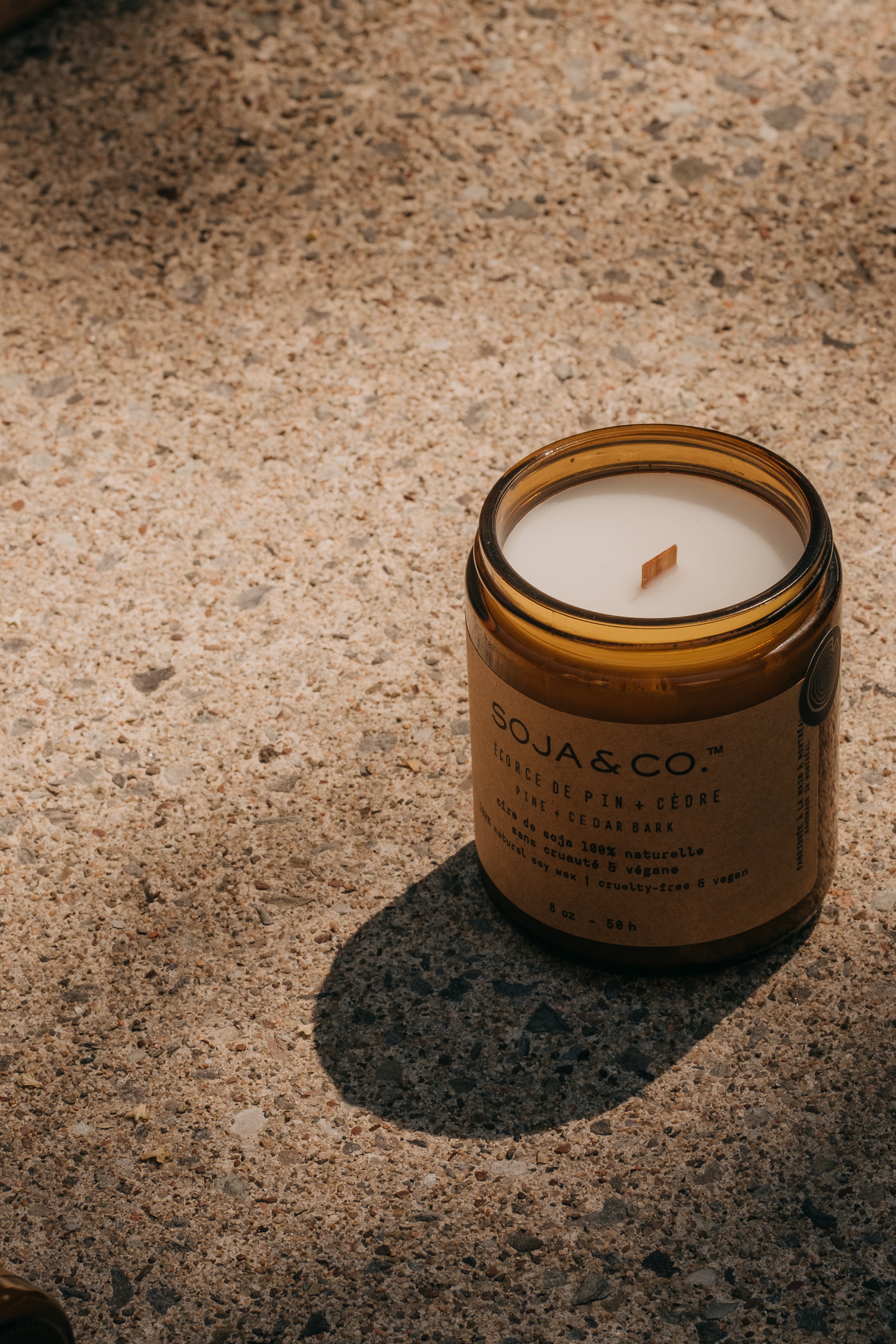 Bougie | Écorce de pin + Cèdre