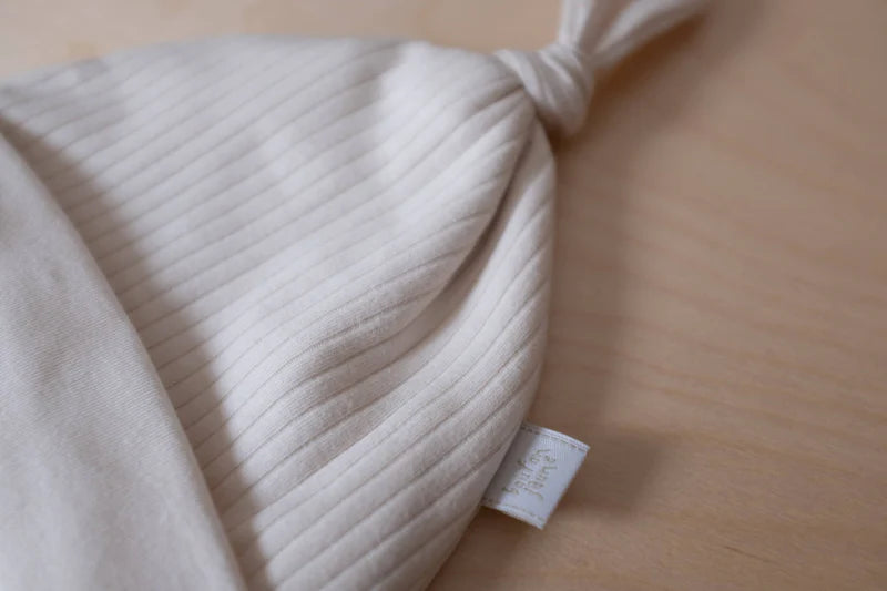 Ensemble de mitaines & chapeau | Coton organique | Naturel