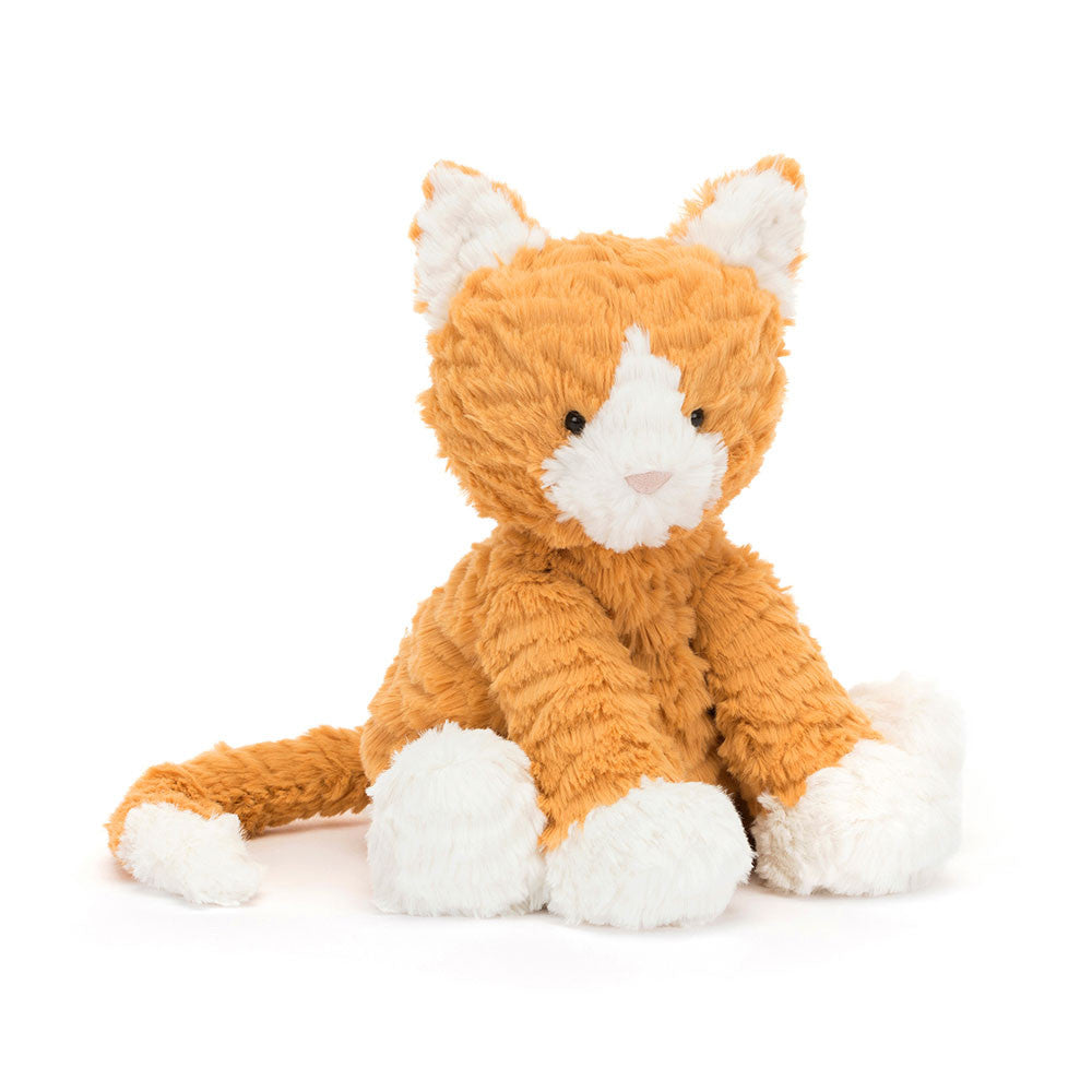 Peluche Jellycat Chat roux Fuddlewuddle tout doux