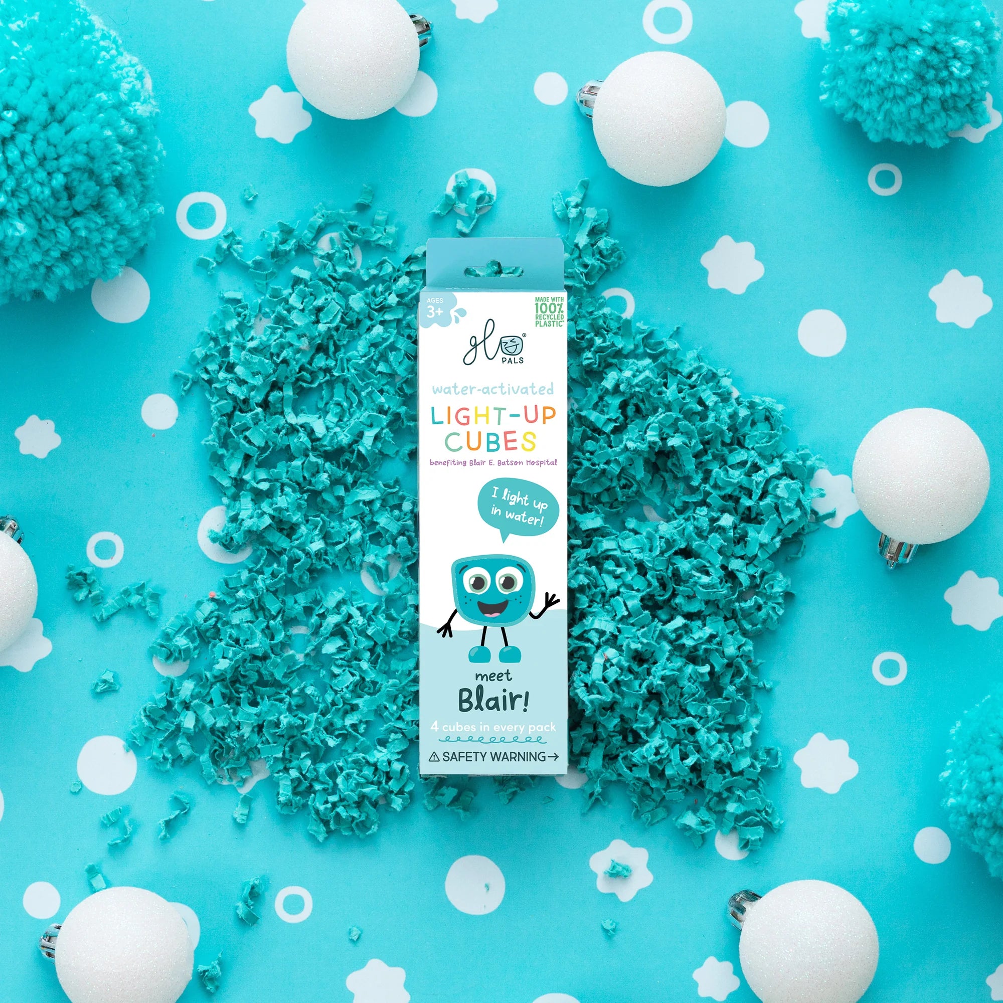 Cubes lumineux pour le bain | Blair