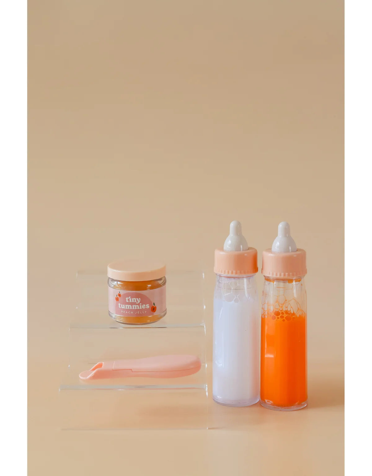 Ensemble de lait et jus en bouteille pour poupée