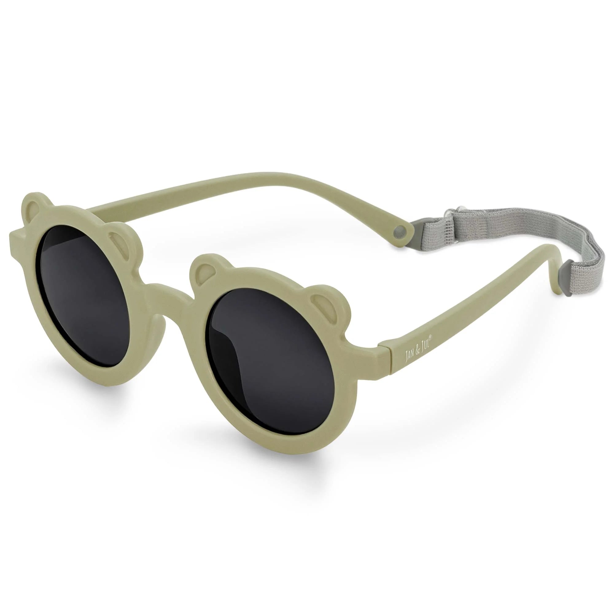 Kids Polarized Bear Sunglasses | Olive Khaki