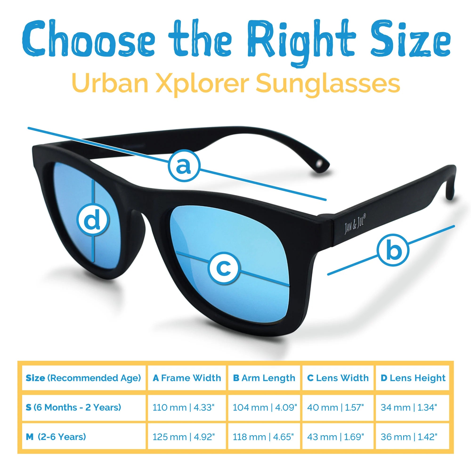 Kids Polarized Heart Sunglasses | Black Aurora