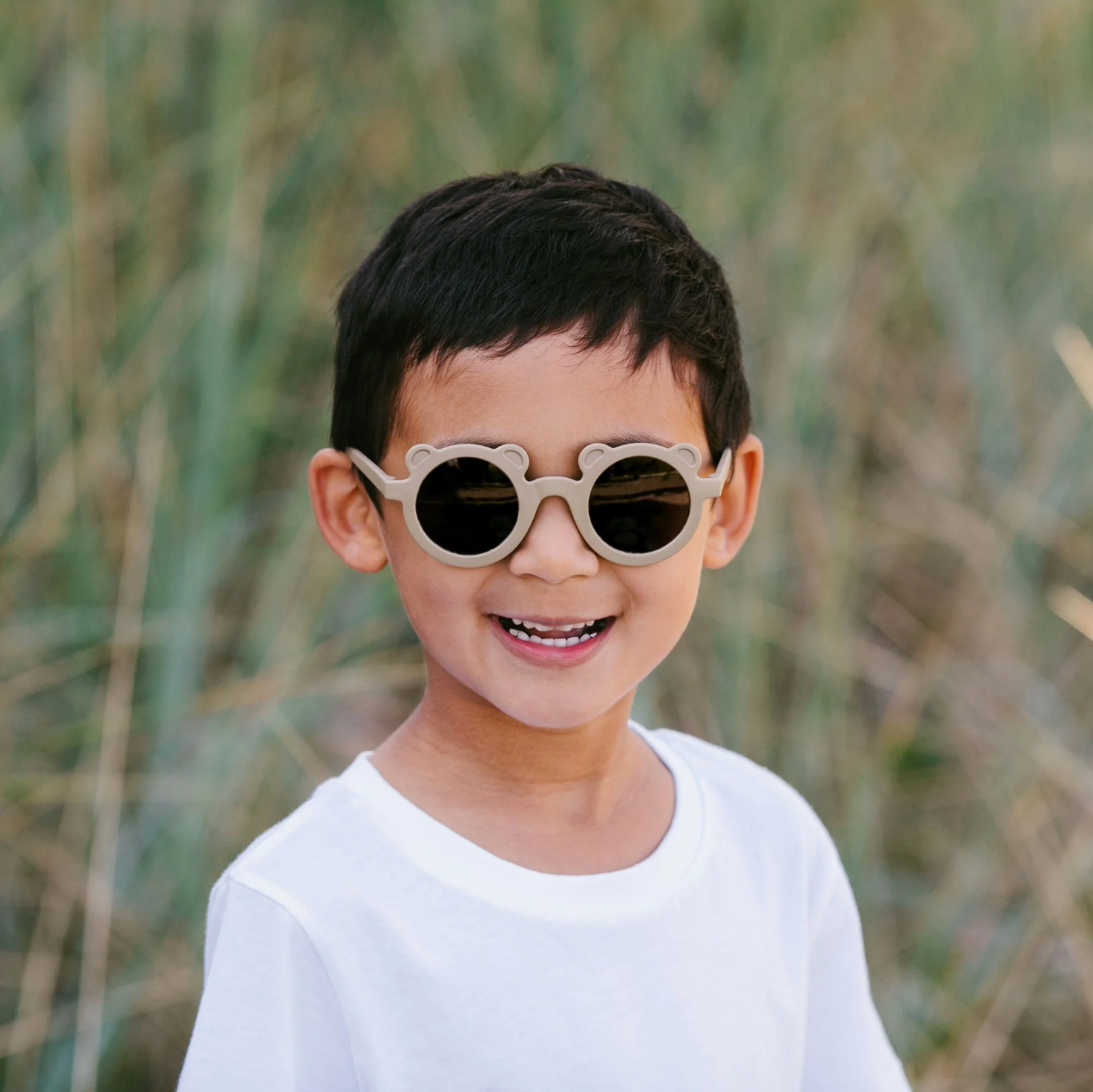 Kids Polarized Bear Sunglasses | Olive Khaki