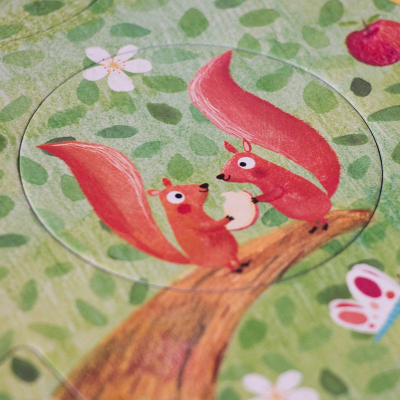 Puzzle réversible | Mon petit pommier