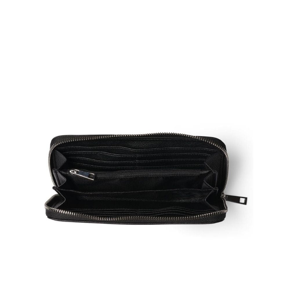 Le Meli | Portefeuille en cuir vegan | Noir
