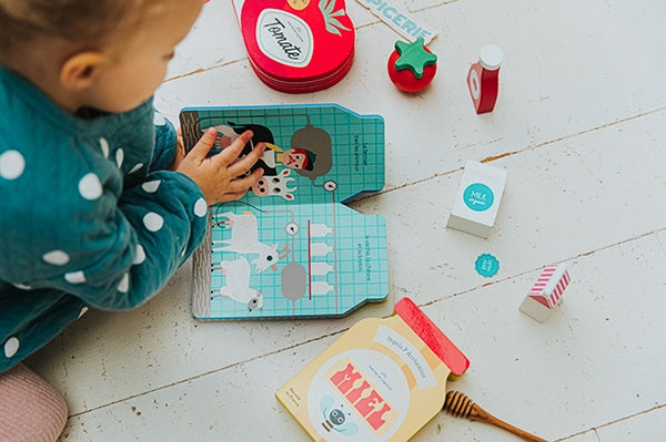 Livre d'éveil | Le lait