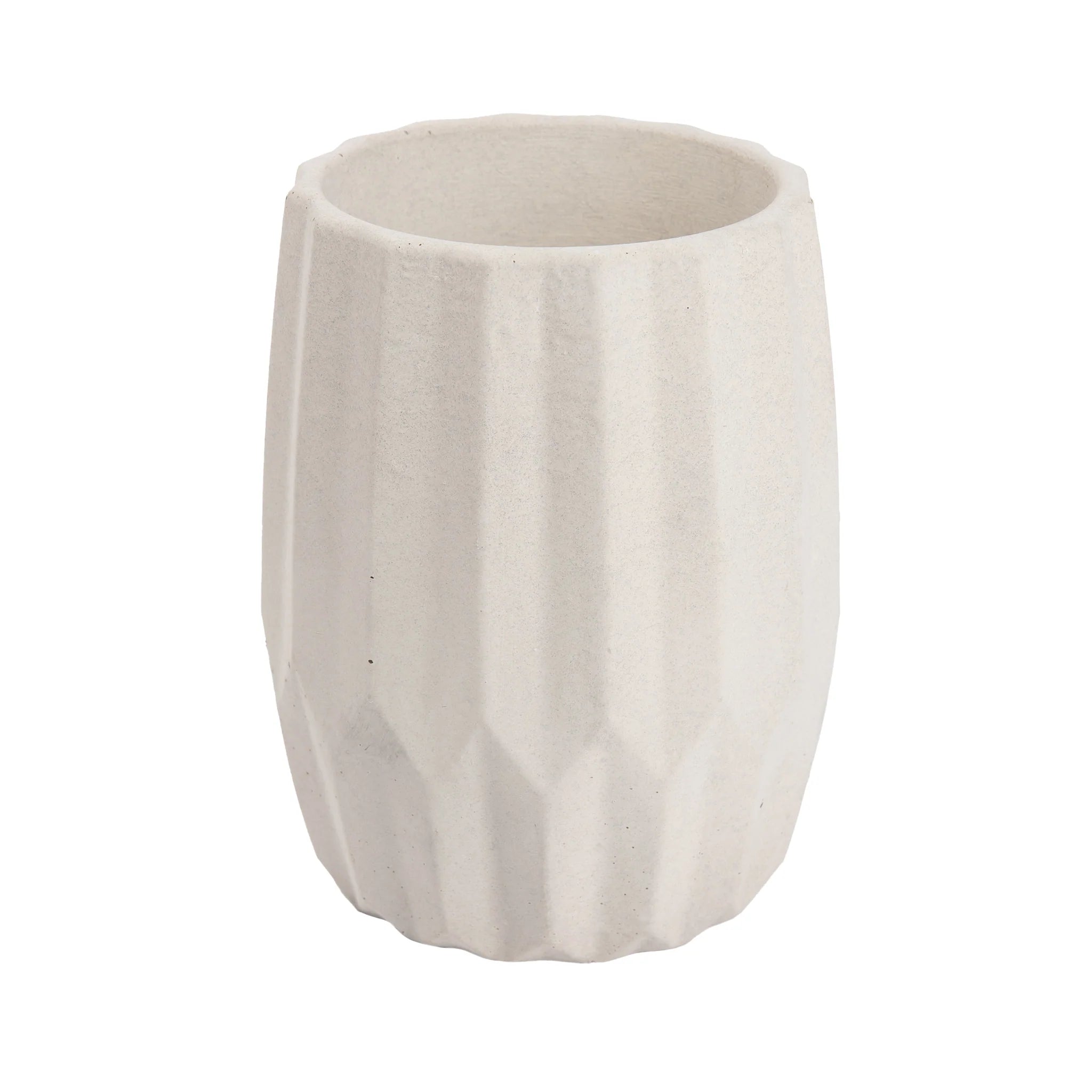 Pot en béton | Opale | Blanc cassé