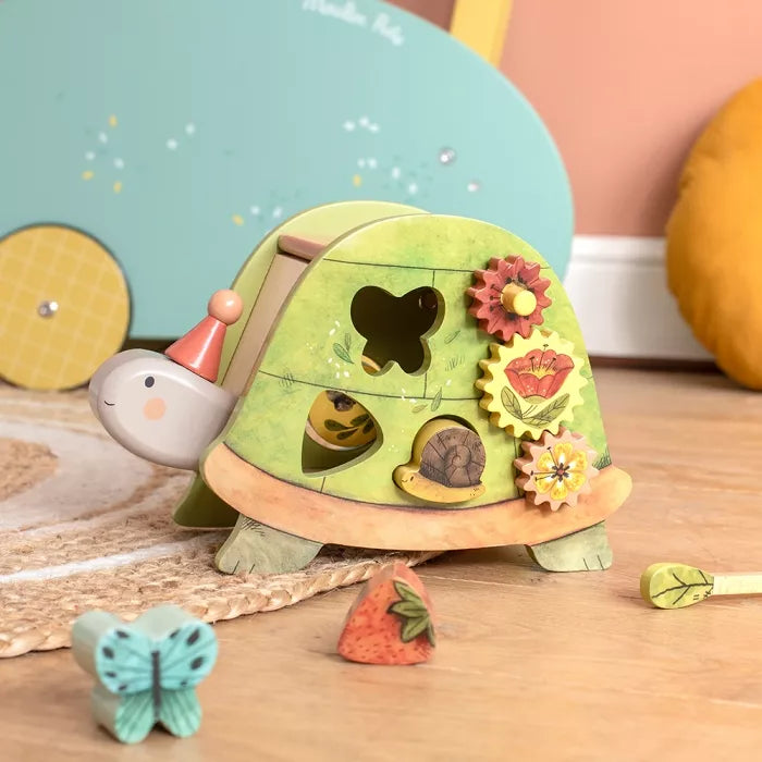 Jouet d'éveil | Tortue d'activités