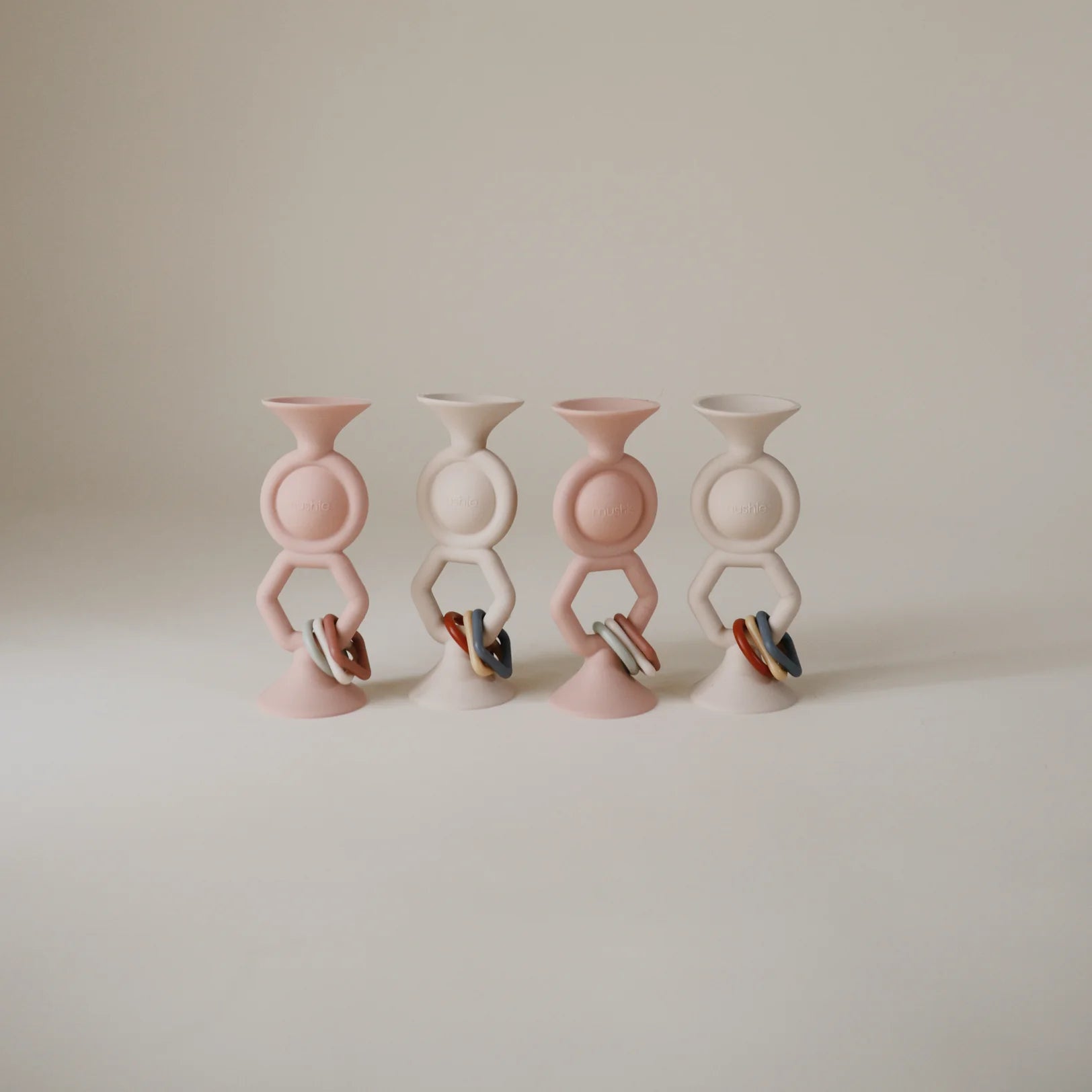 Jouet à succion HexaPop | Sable doux