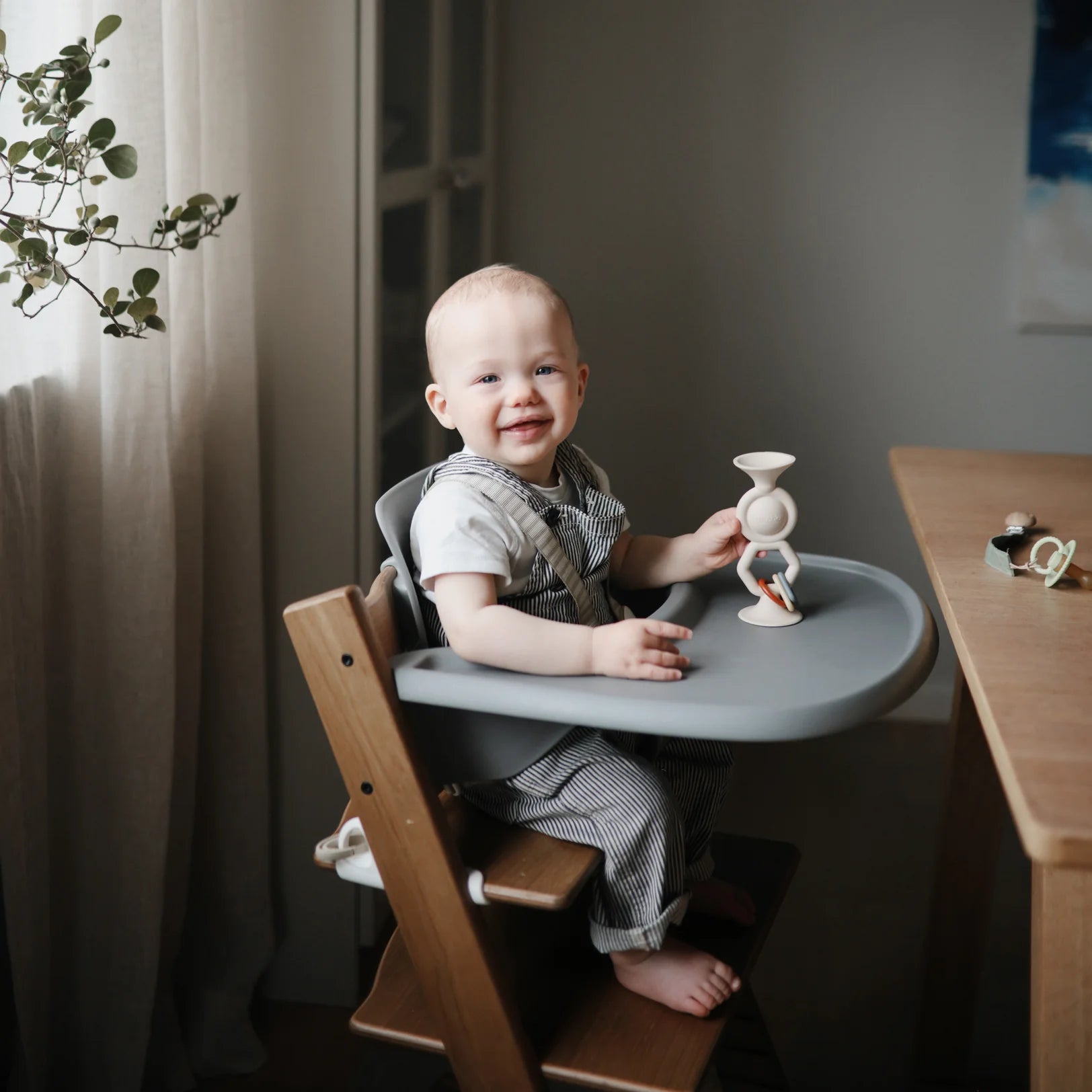 Jouet à succion HexaPop | Sable doux