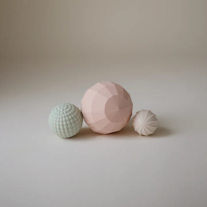 Sphères sensorielles emboîtables | Blush