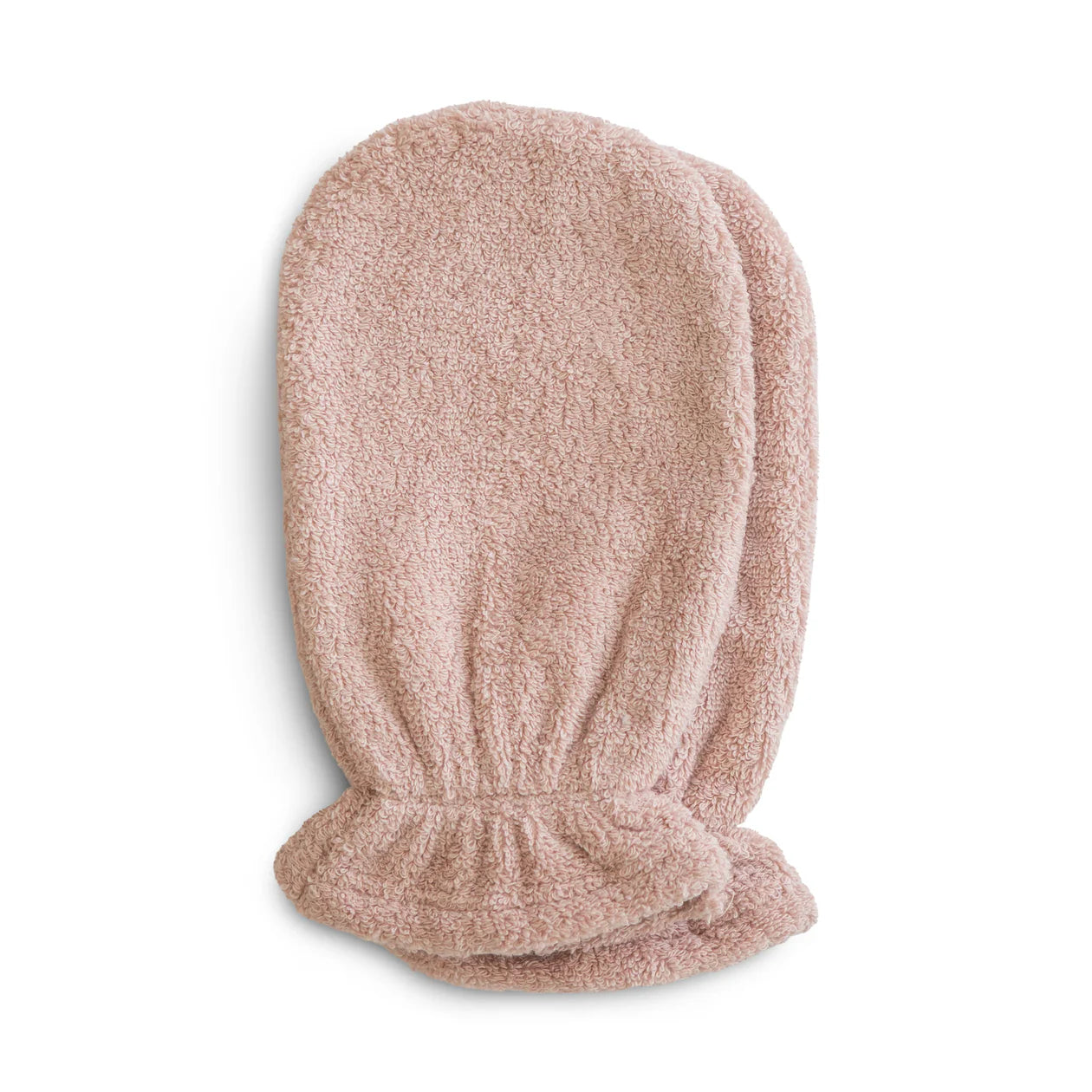 Organic cotton bath mitt 2-pack | Blush
